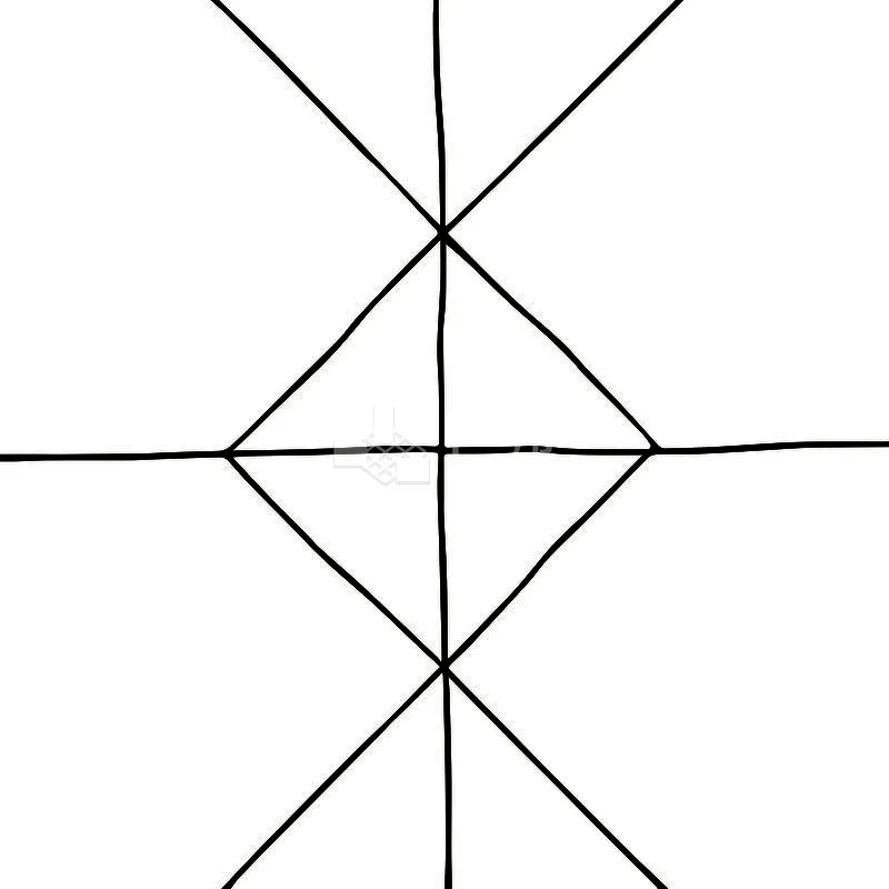 NH藝術品鑑-素描幾何 - 單磚圖