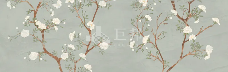 CG葉語花期-綠芽花語(B) - 單磚圖