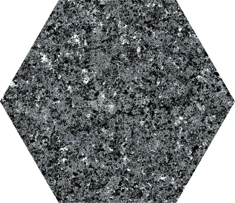 DJ雪羽絮-黑21.8×25 - 單磚圖