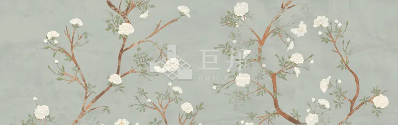 CG葉語花期-綠芽花語(A) - 單磚圖