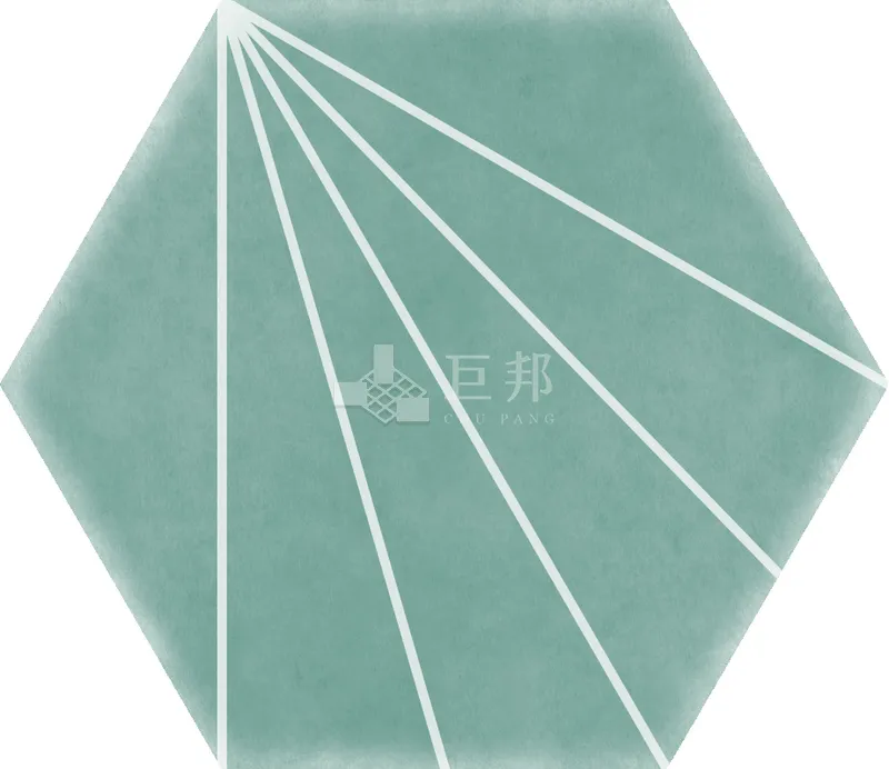 EZ藝術家-雕刻綠 - 單磚圖