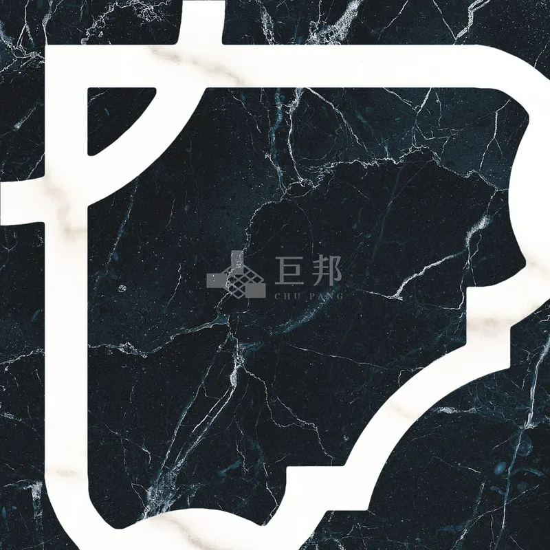 KQ圖騰-花磚1 - 單磚圖