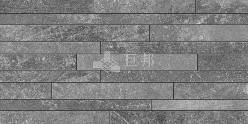 CG築域-嵐灰立體花磚 - 單磚圖
