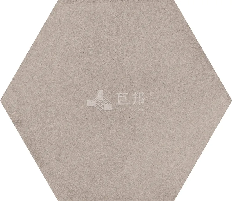 CG水彩異想-米六角 - 單磚圖