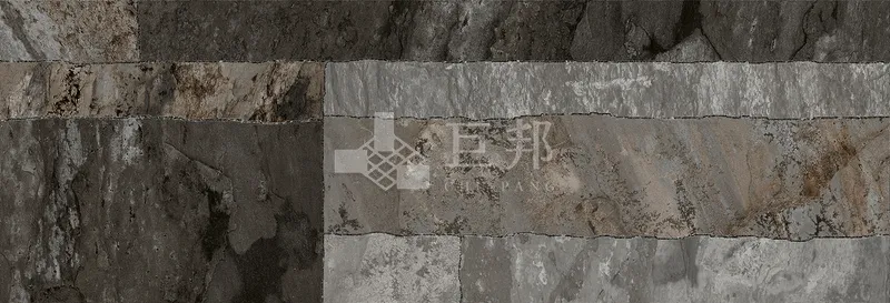 NH女兒牆-黑 - 單磚圖