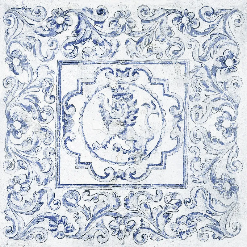 NH藝術品鑑-青花瓷 - 單磚圖
