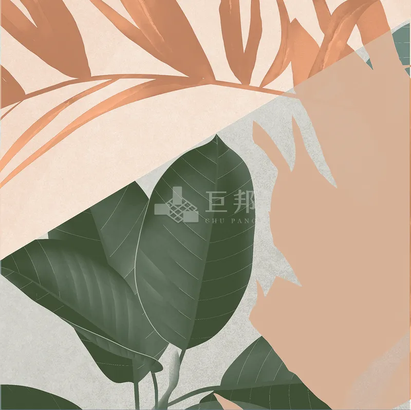 DE自然風情-叢林 - 單磚圖