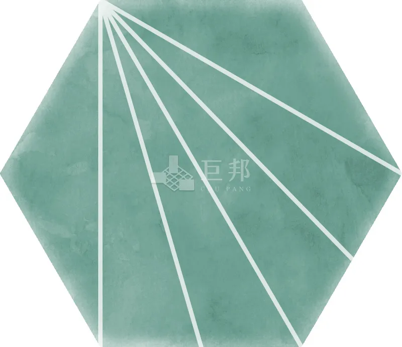 EZ藝術家-雕刻綠 - 單磚圖