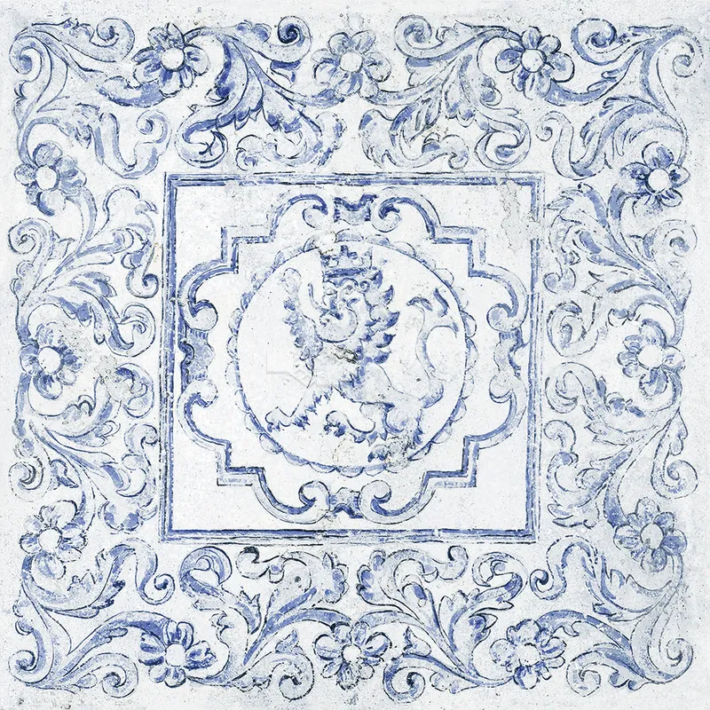 NH藝術品鑑-青花瓷 - 單磚圖