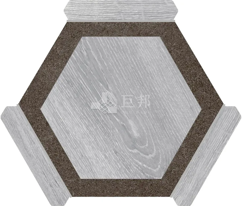 EZ異材-黑石木紋 - 單磚圖