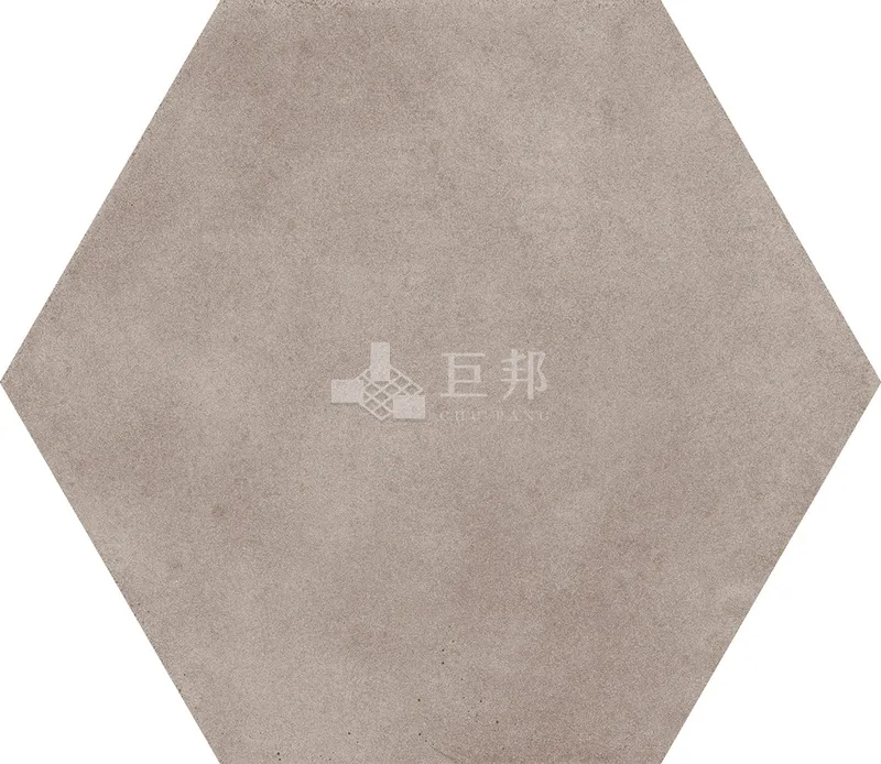 CG水彩異想-米六角 - 單磚圖
