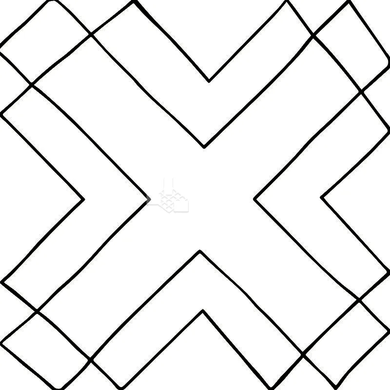 NH藝術品鑑-素描幾何 - 單磚圖