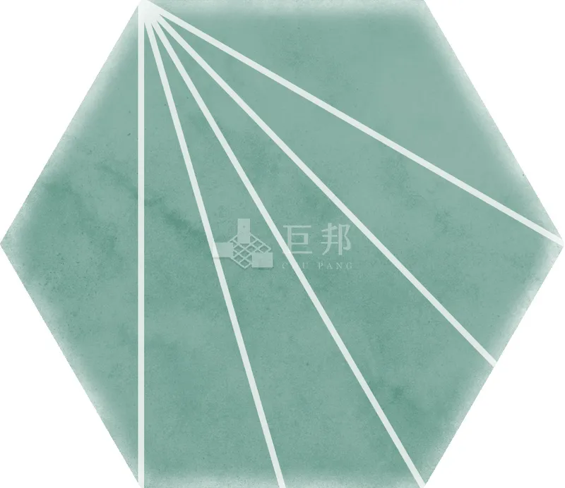 EZ藝術家-雕刻綠 - 單磚圖