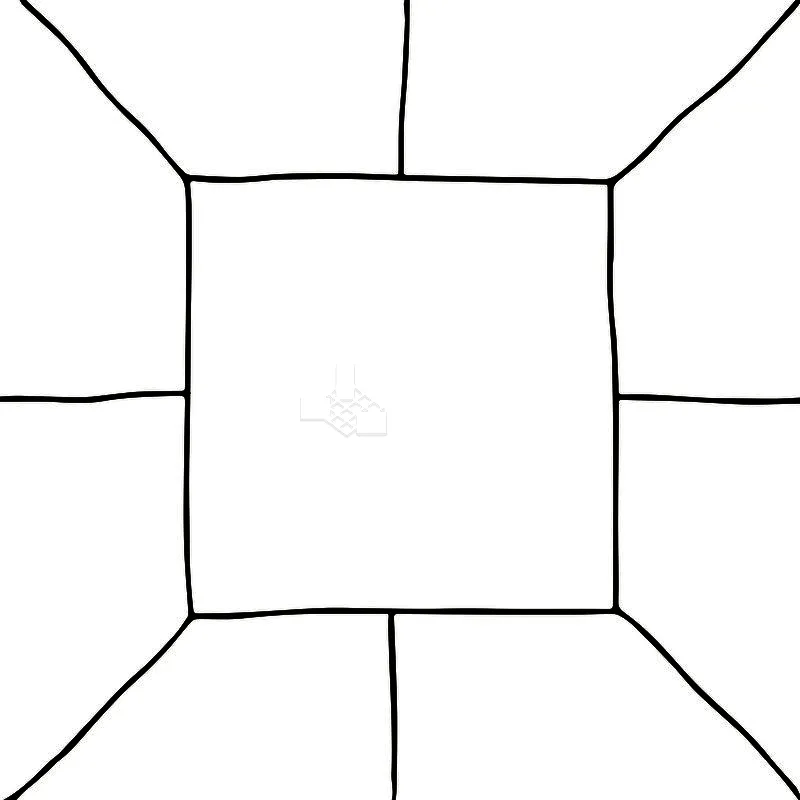 NH藝術品鑑-素描幾何 - 單磚圖