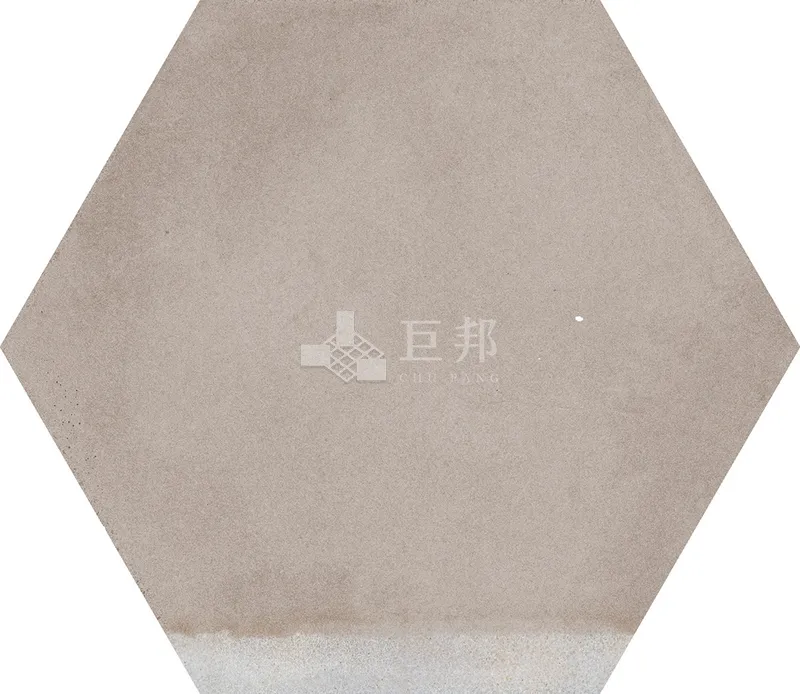 CG水彩異想-藍米六角 - 單磚圖