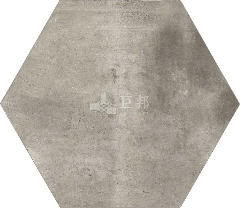 CG山林墨韻-暮雲六角 - 單磚圖