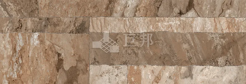NH女兒牆-棕 - 單磚圖