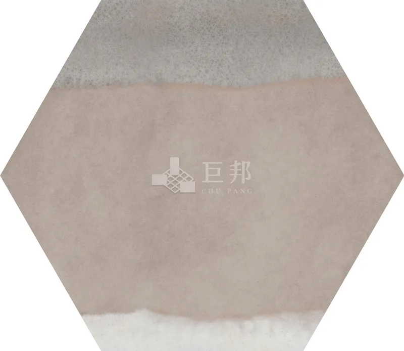 CG水彩異想-紅米六角 - 單磚圖