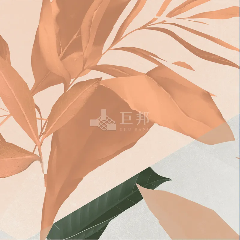 DE自然風情-叢林 - 單磚圖