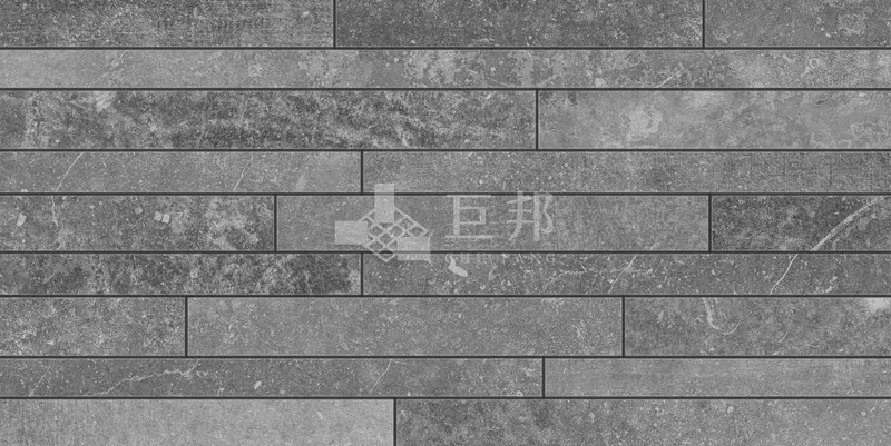 CG築域-嵐灰立體花磚 - 單磚圖