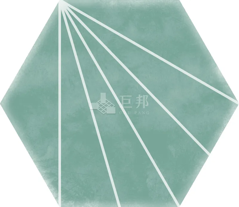 EZ藝術家-雕刻綠 - 單磚圖