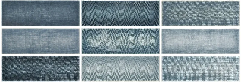 KV丹寧-藍 - 單磚圖