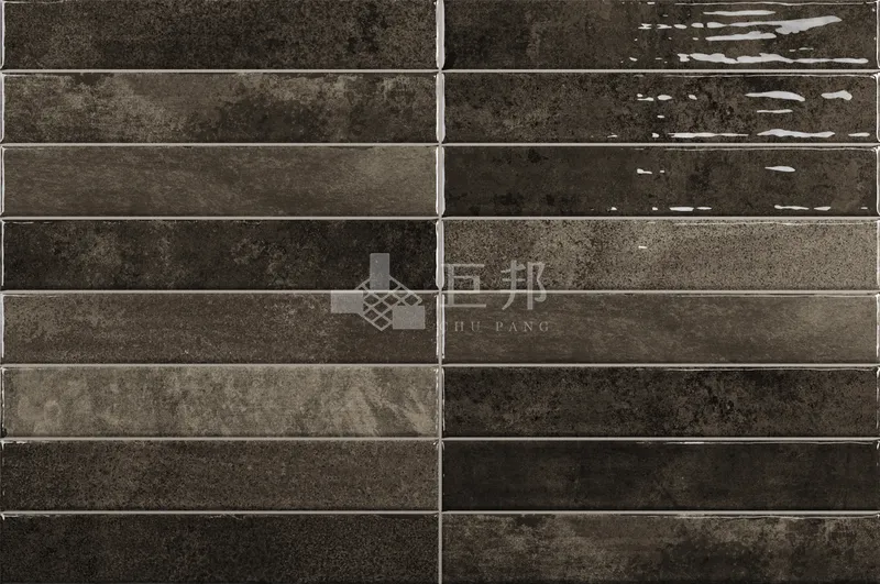 KV織錦-嵐黑 - 單磚圖