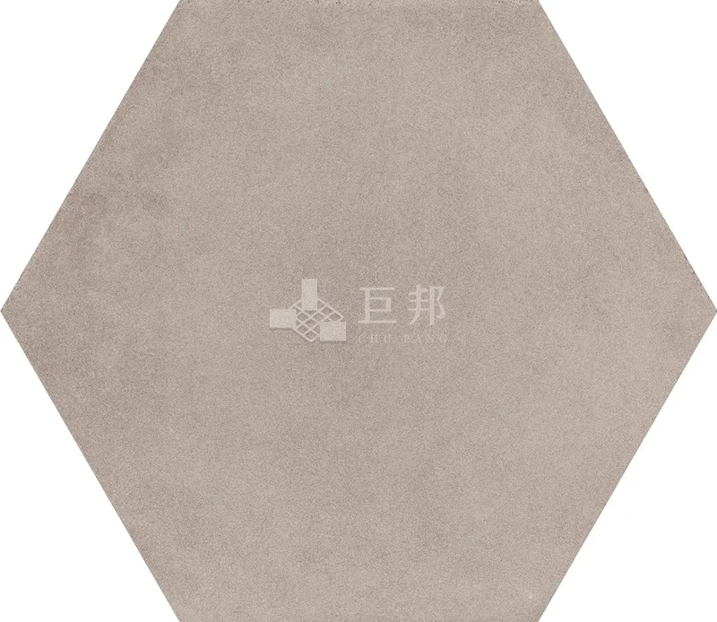 CG水彩異想-米六角 - 單磚圖