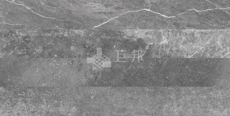 CG築域-嵐灰花磚 - 單磚圖