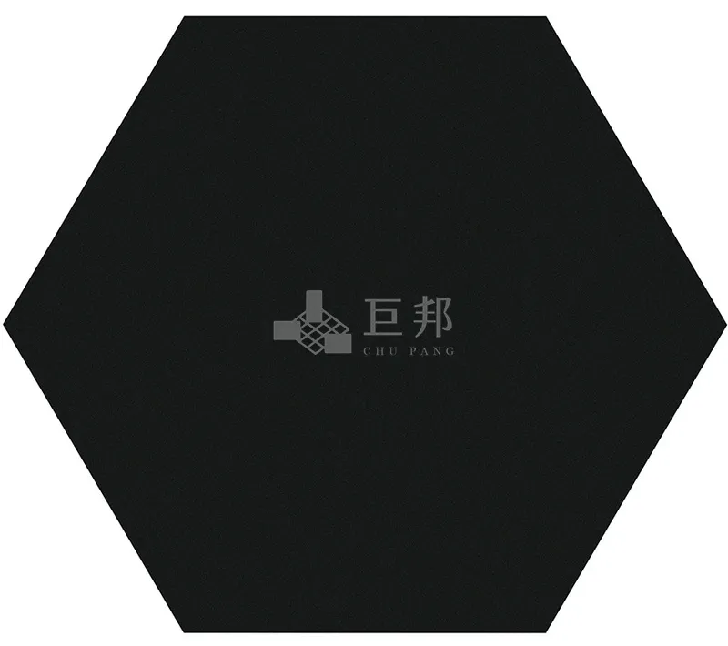 DG繽紛六角-黑 - 單磚圖