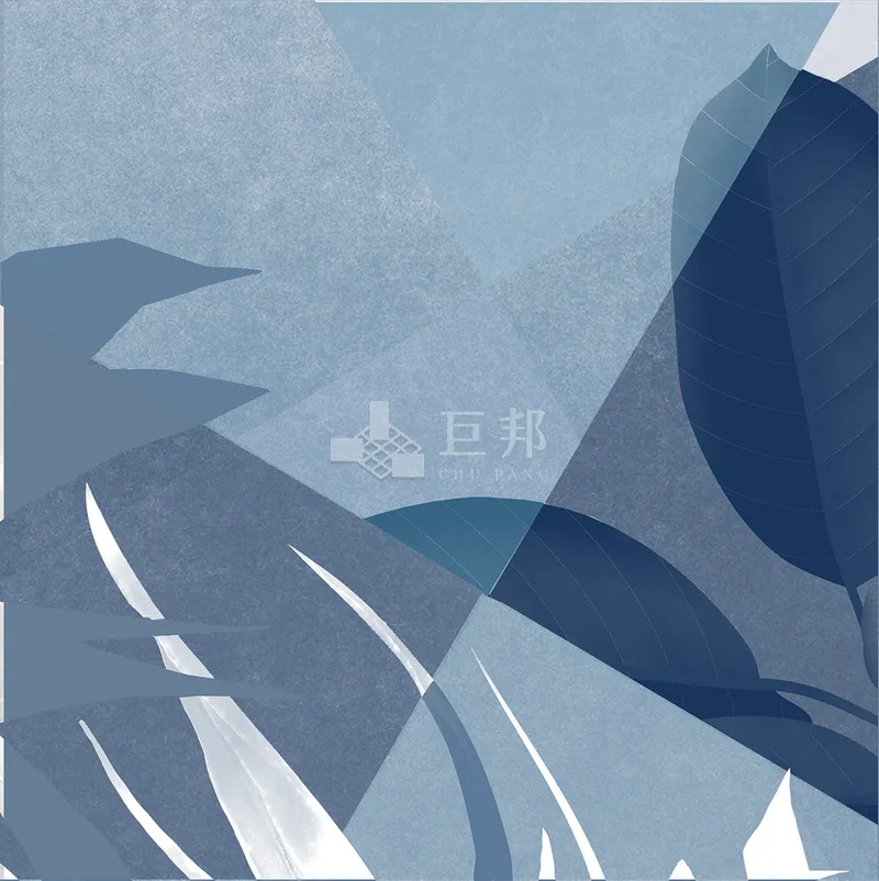DE自然風情-雨林 - 單磚圖