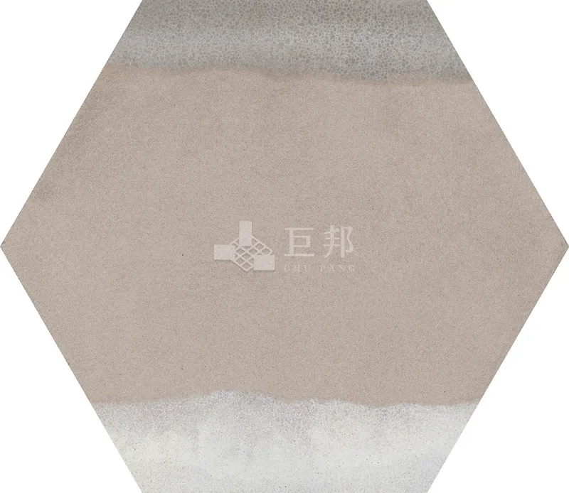 CG水彩異想-綠米六角 - 單磚圖