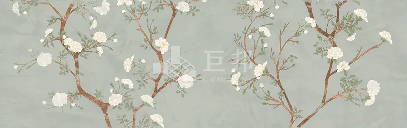 CG葉語花期-綠芽花語(B) - 單磚圖