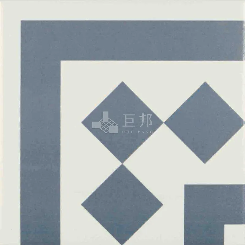 DJ瓷幻-轉角 - 單磚圖
