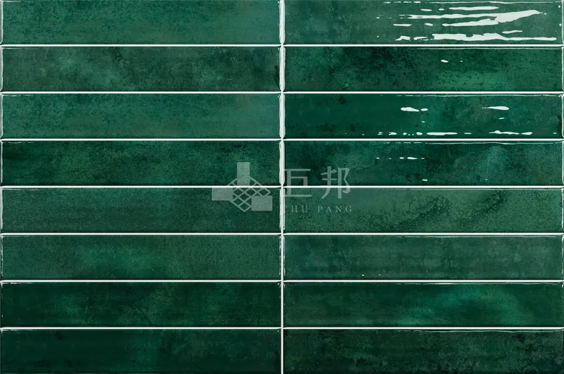 KV織錦-葉綠 - 單磚圖