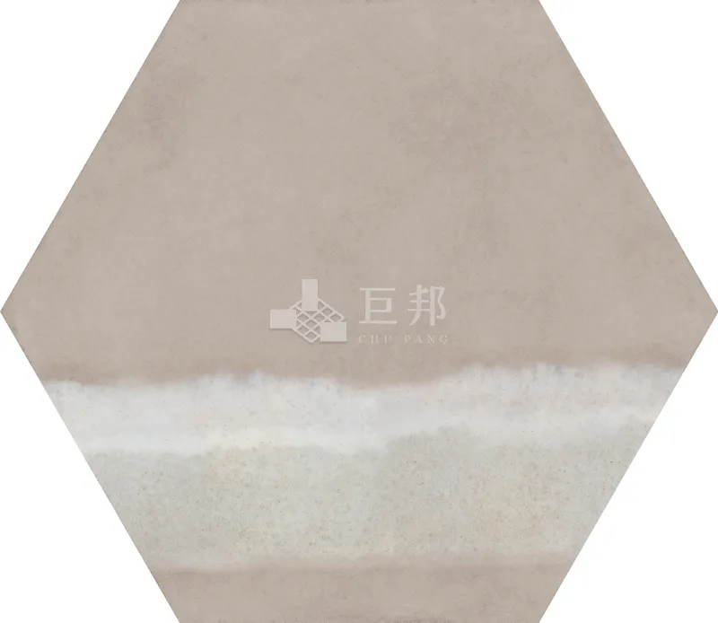 CG水彩異想-紅米六角 - 單磚圖