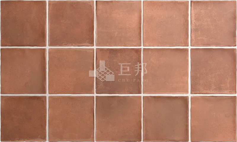 EZ伊禮爾-陶赭紅 - 單磚圖
