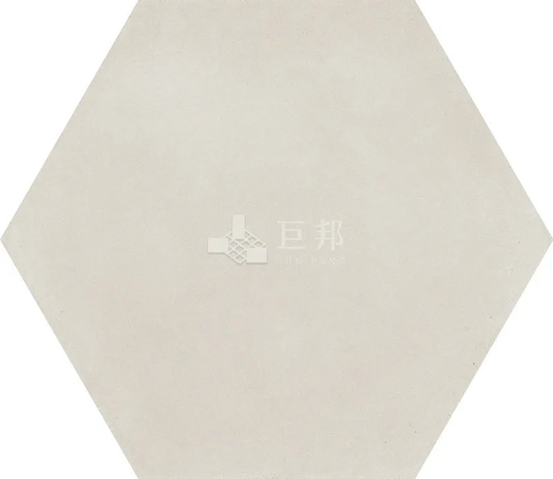 CG水彩異想-白六角 - 單磚圖