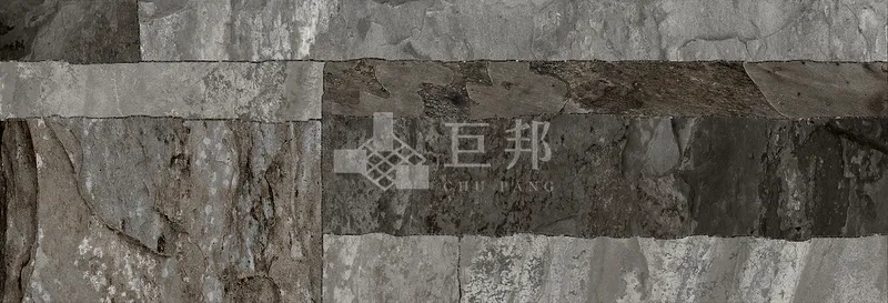 NH女兒牆-黑 - 單磚圖